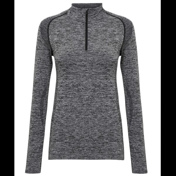 Women's TriDri® seamless '3D fit' multi-sport performance zip top Thumbnail